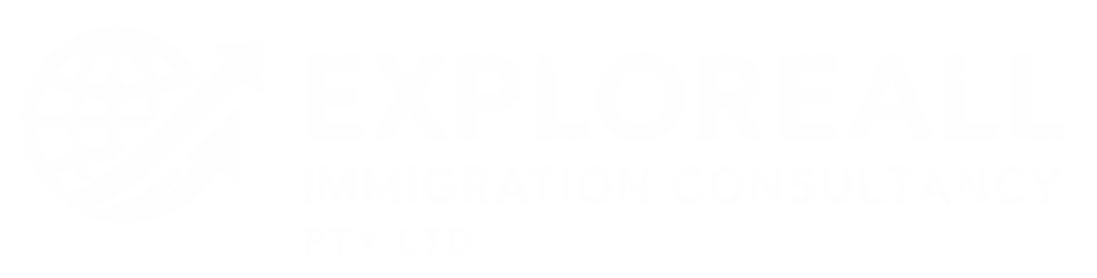 Exploreall logo white and transparent